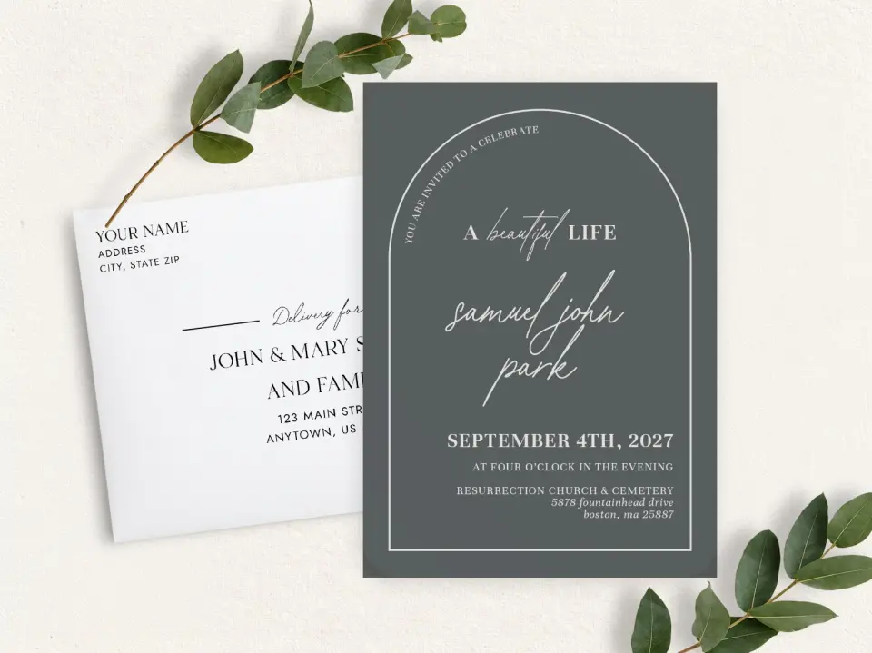 Front & Envelope