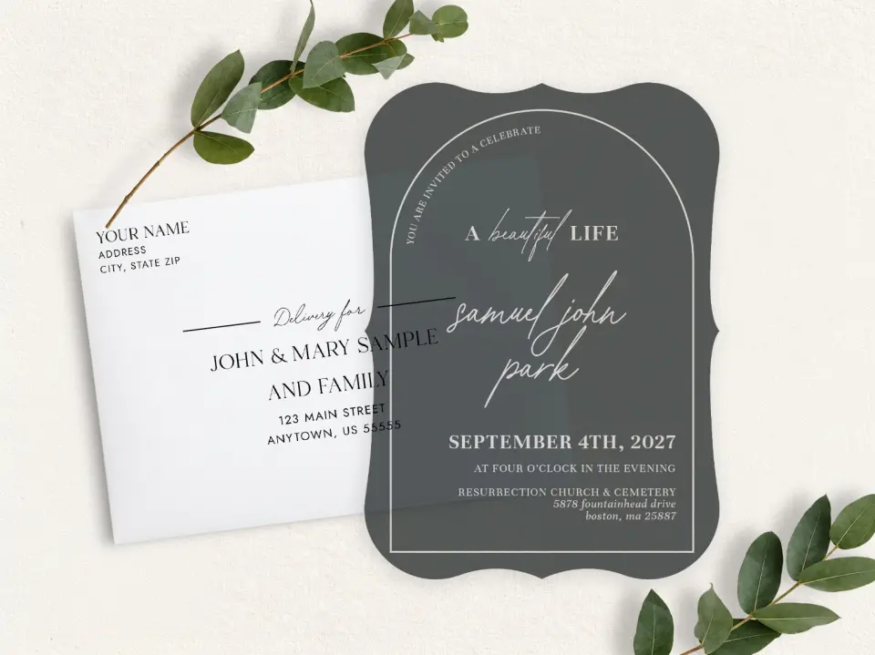 Front & Envelope