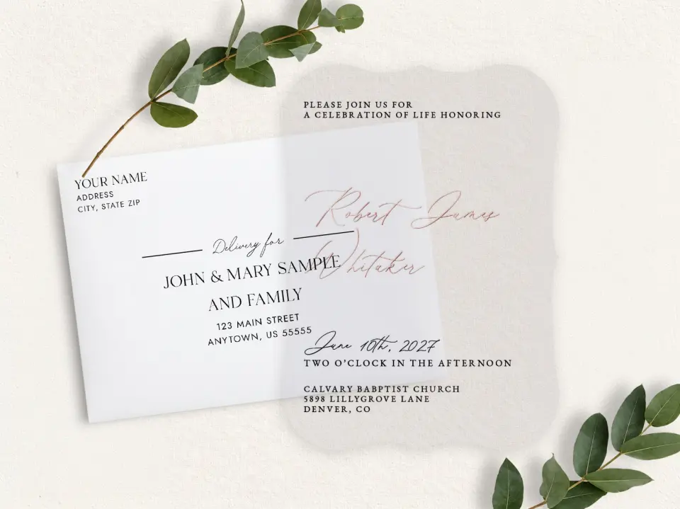 Front & Envelope