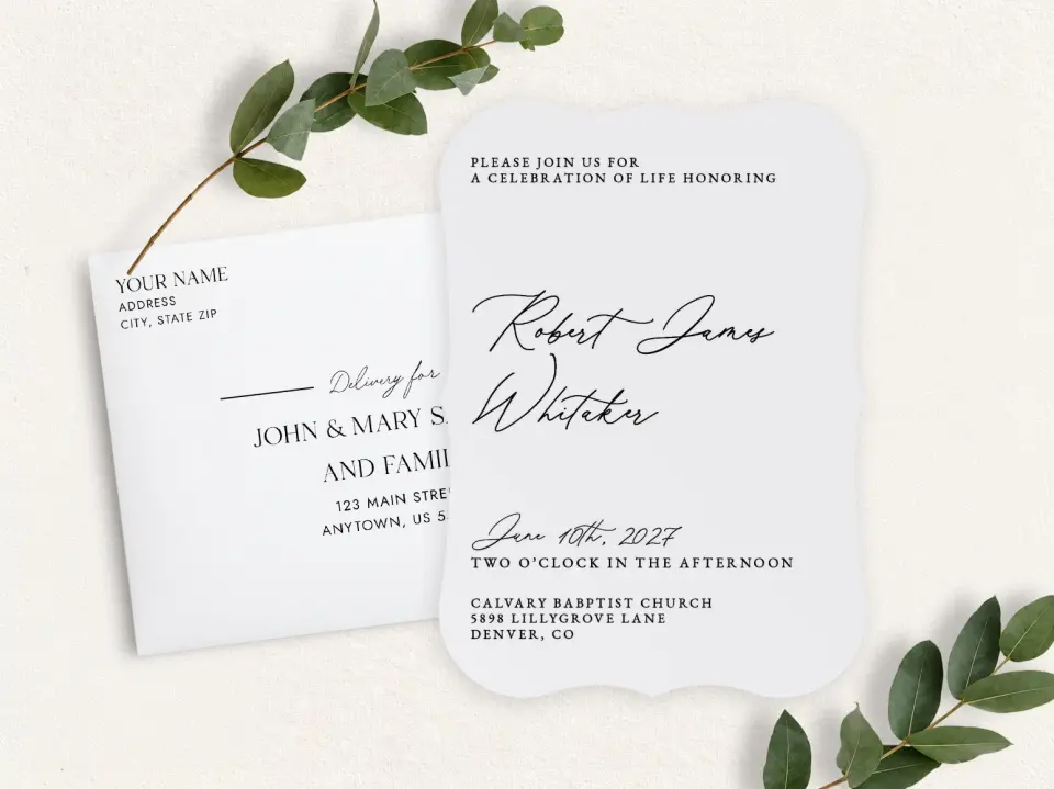 Front & Envelope