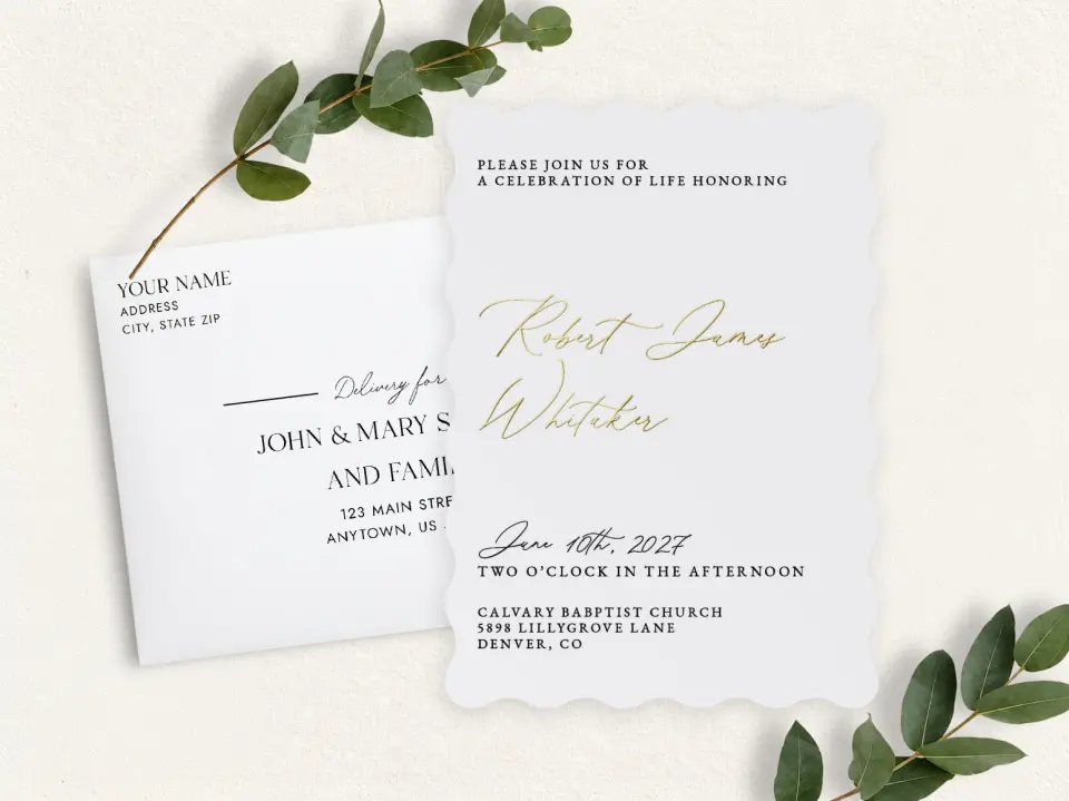Front & Envelope