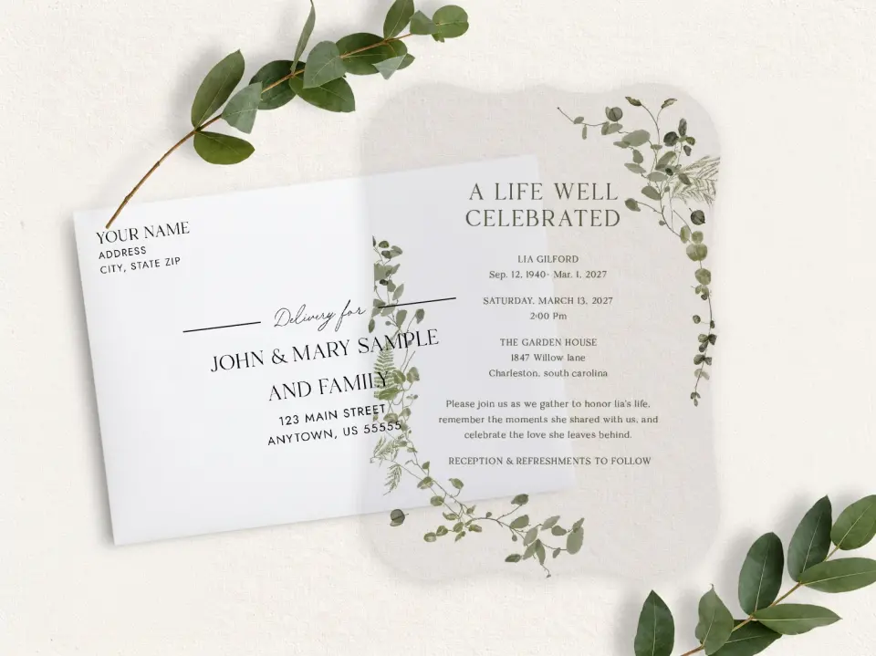 Front & Envelope