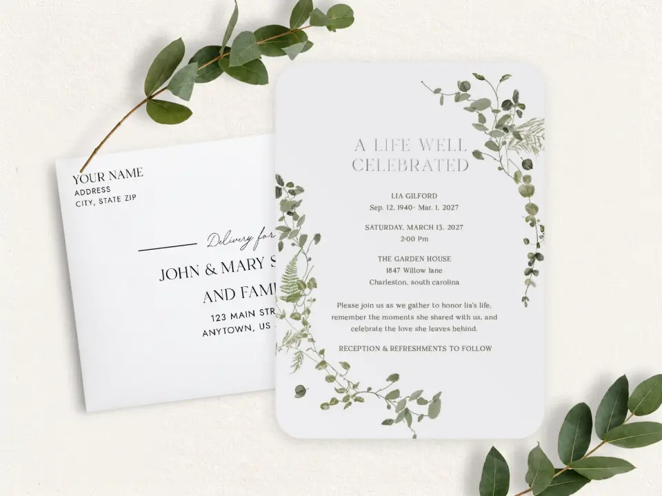 Front & Envelope