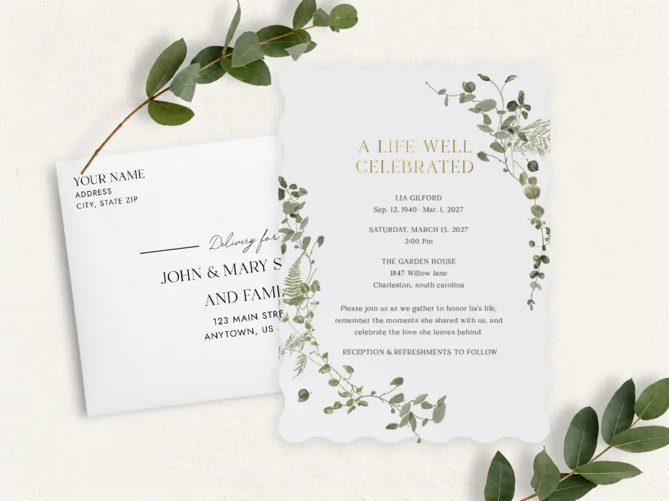 Front & Envelope