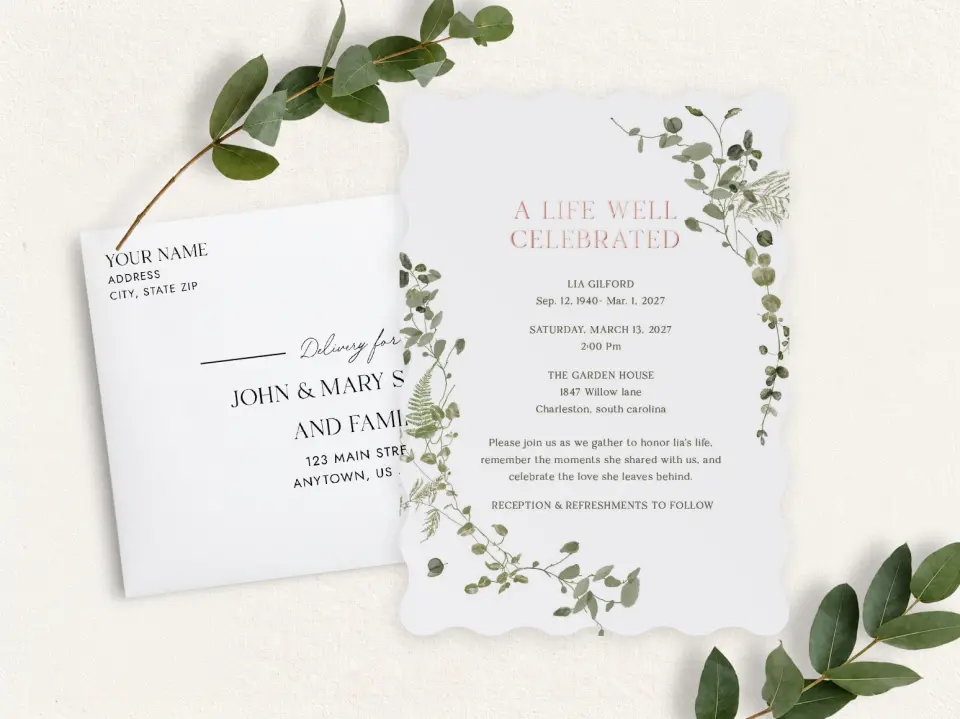 Front & Envelope
