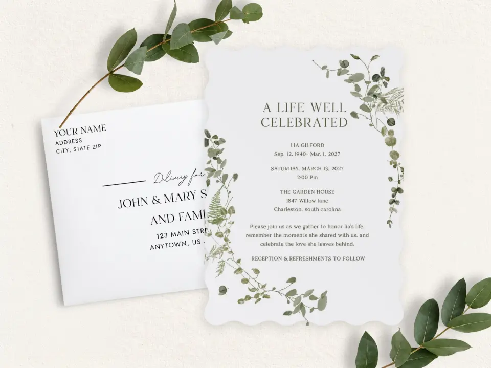 Front & Envelope
