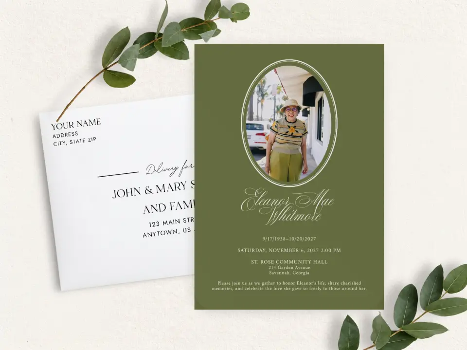 Front & Envelope