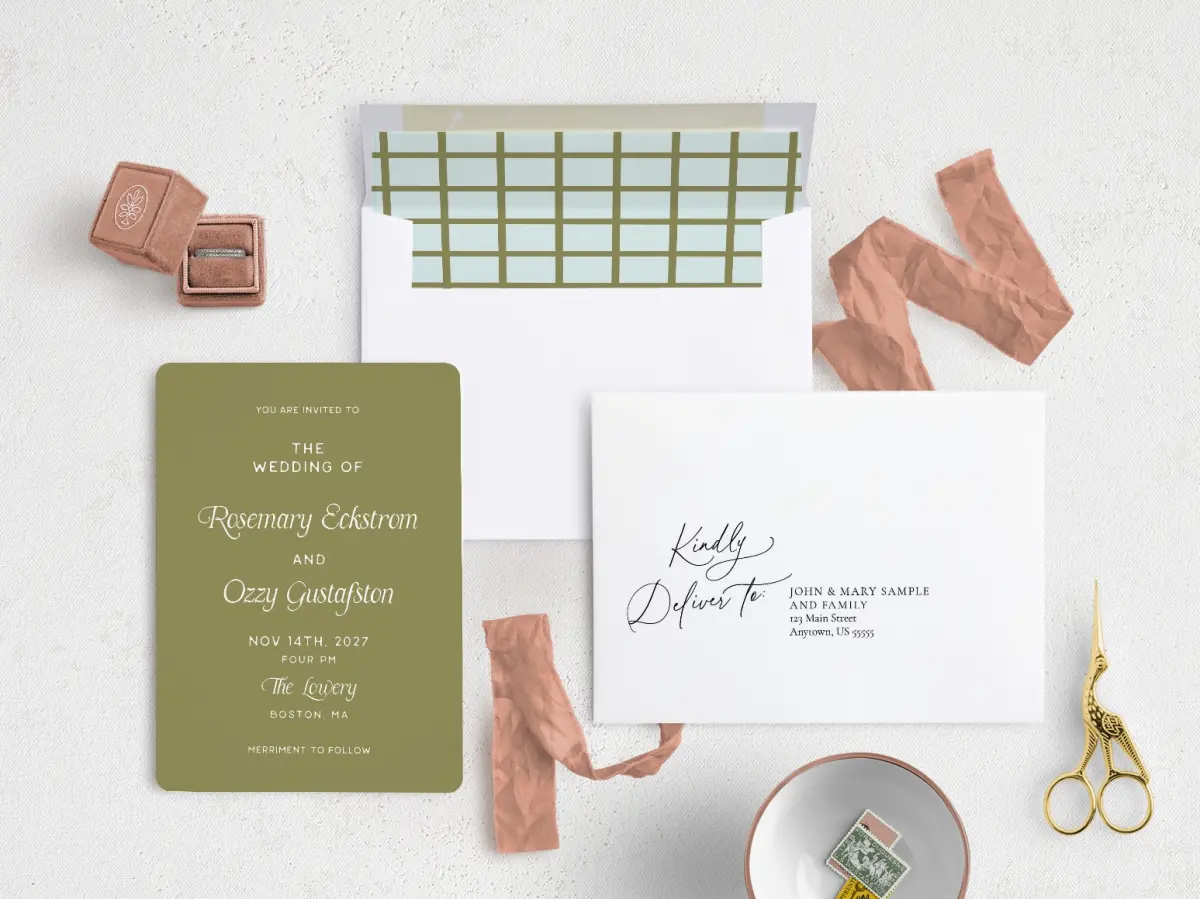 Front with Envelope Liner