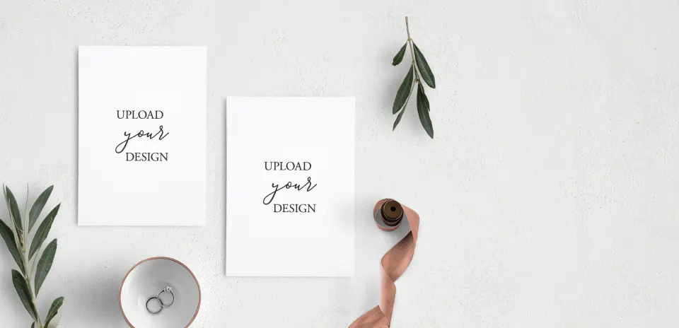 Wedding Invitation Back View