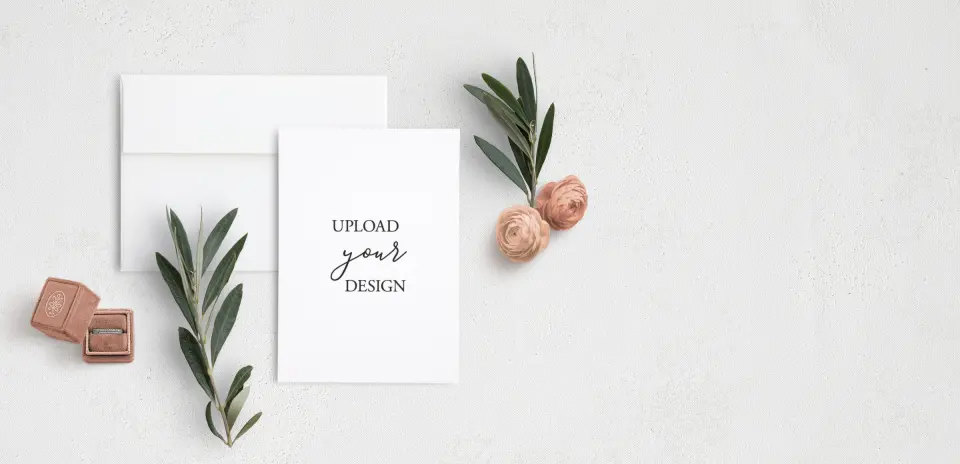 Wedding Invitation Front View