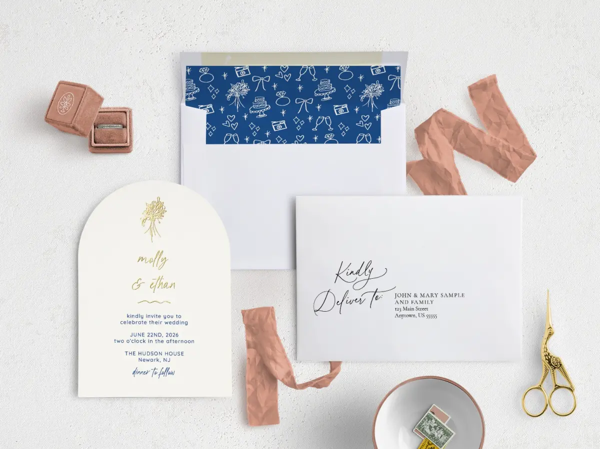 Front with Envelope Liner