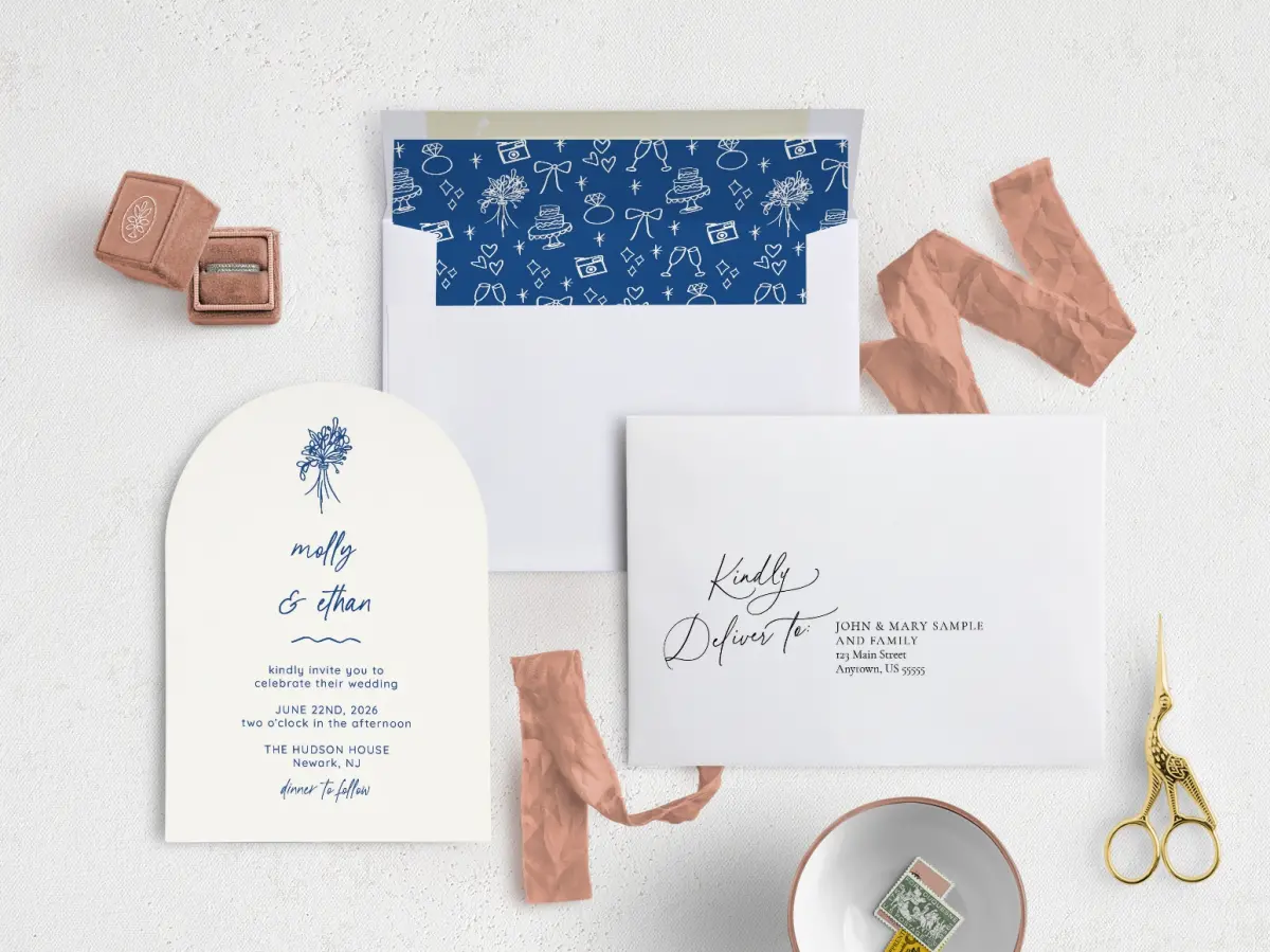 Front with Envelope Liner