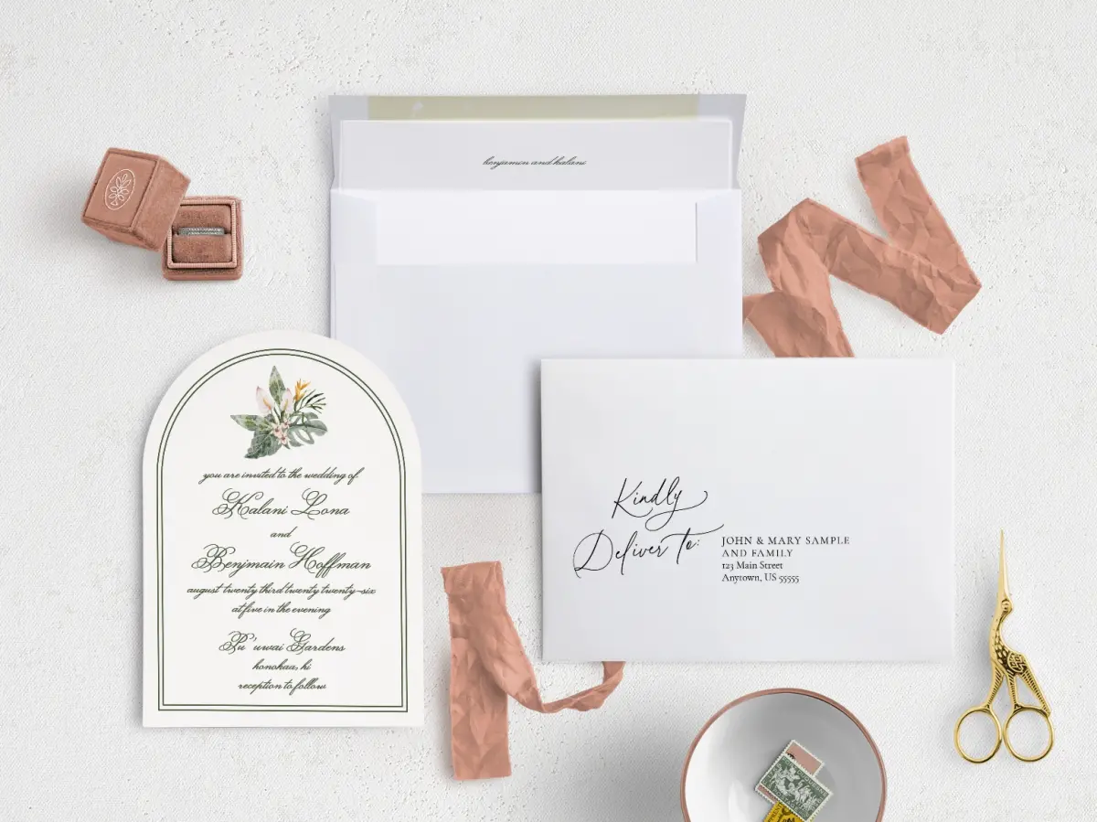 Front with Envelope Liner
