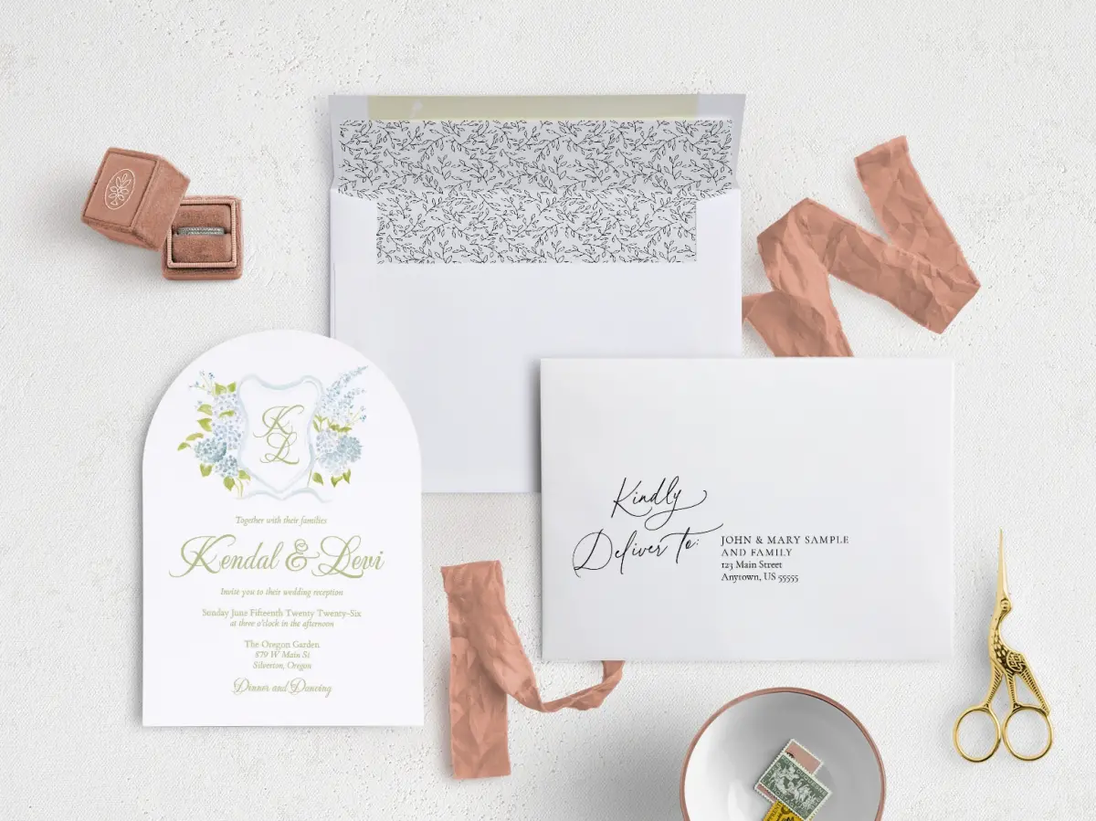 Front with Envelope Liner