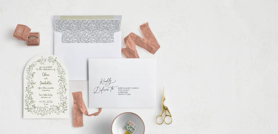 Front with Envelope Liner