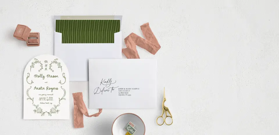 Front with Envelope Liner