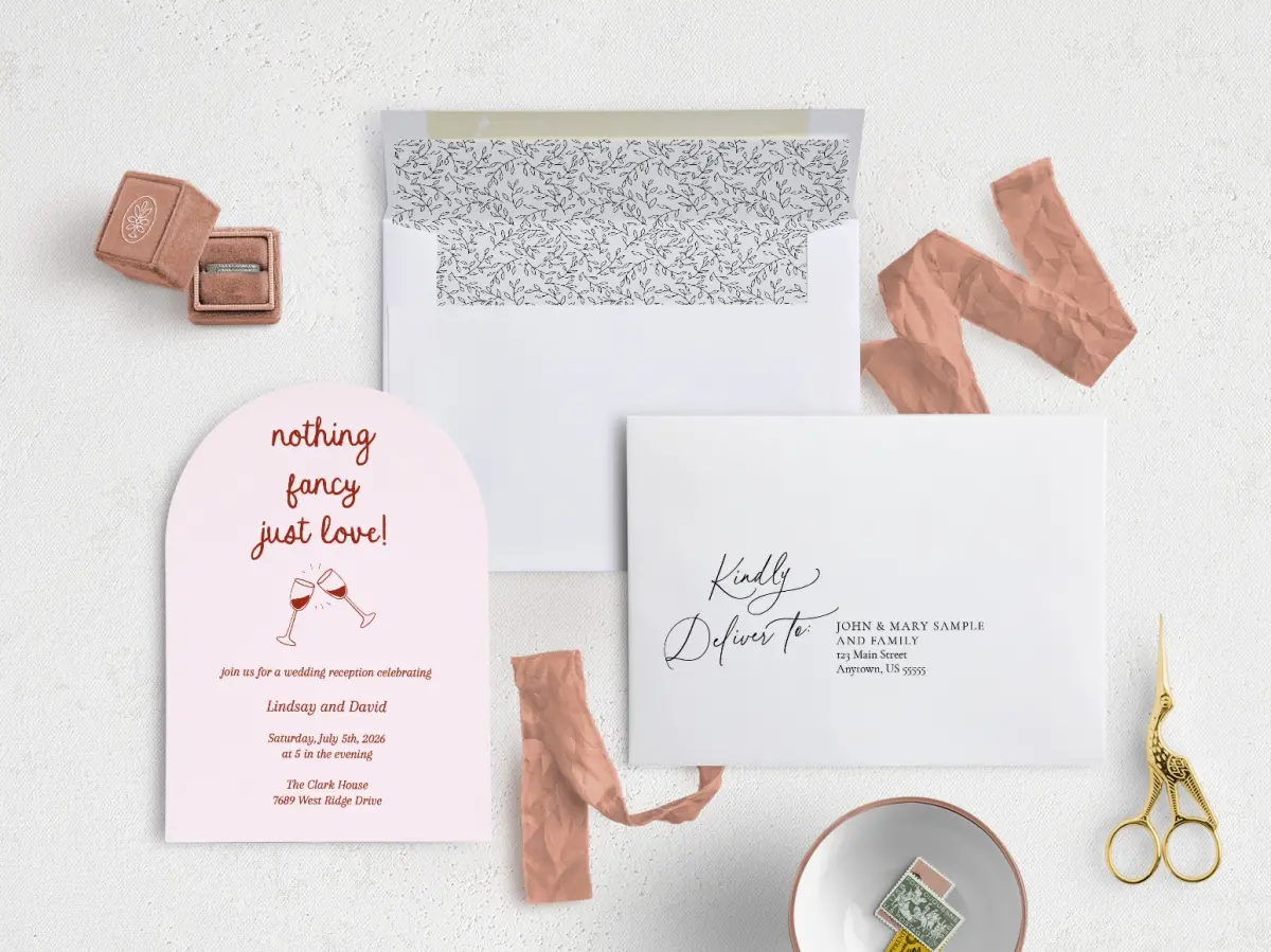 Front with Envelope Liner