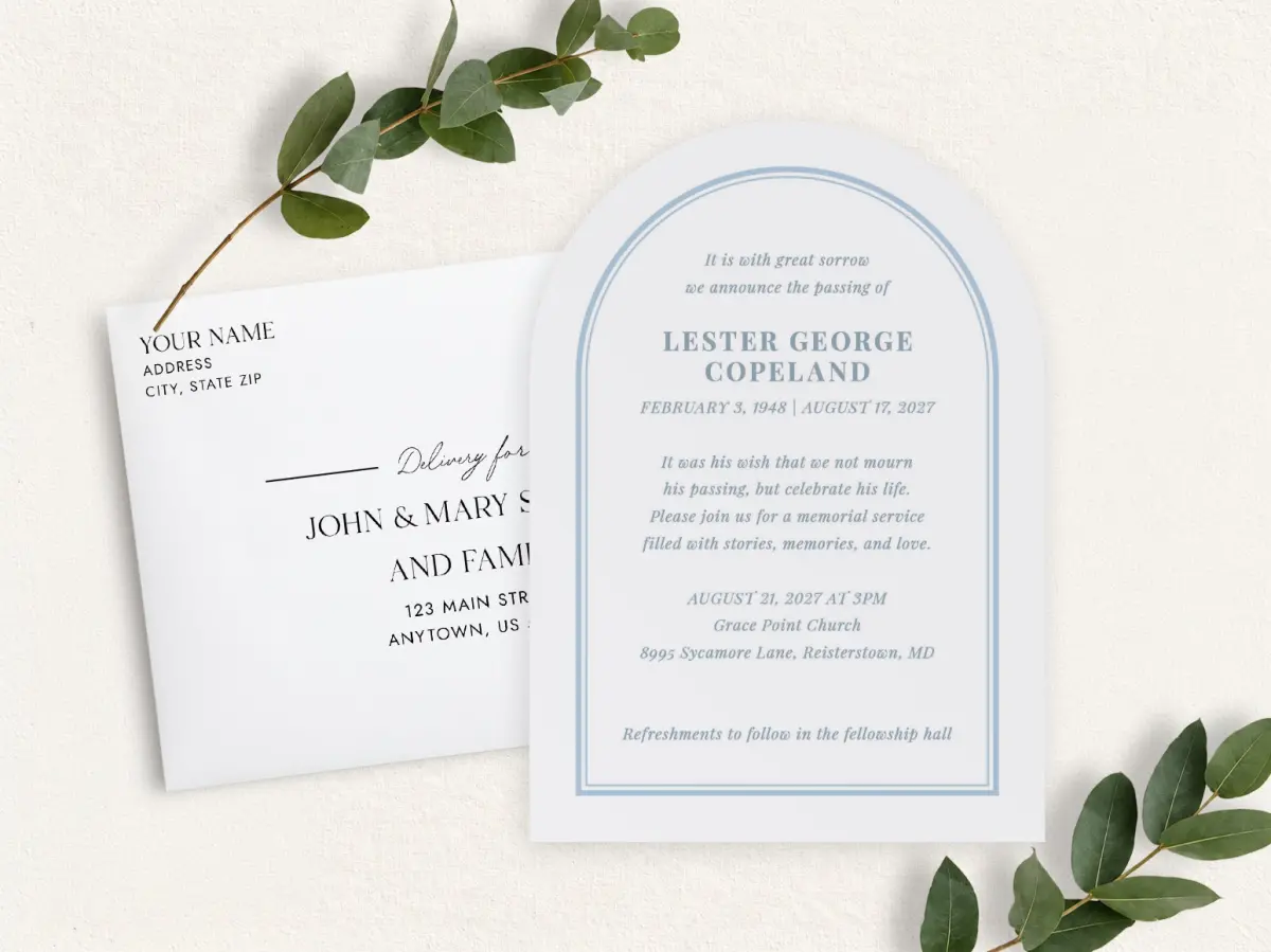 Front & Envelope