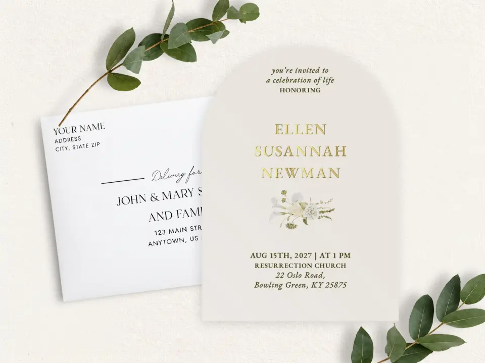 Front & Envelope