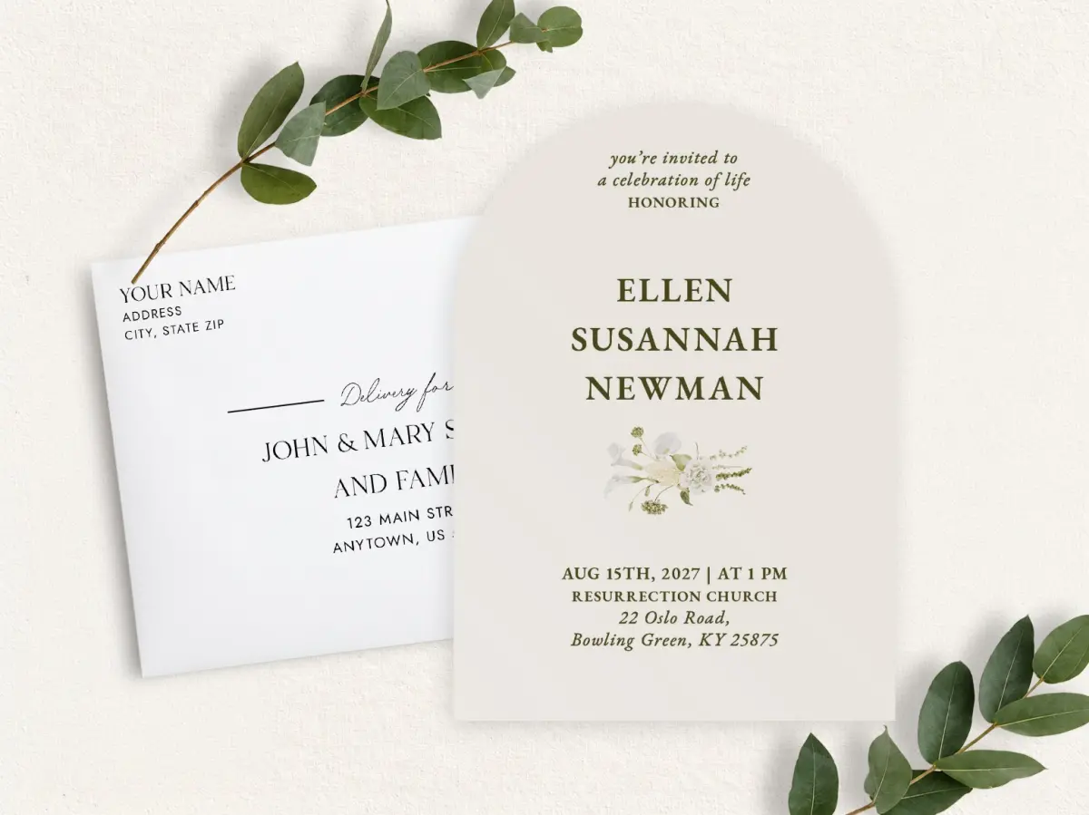 Front & Envelope
