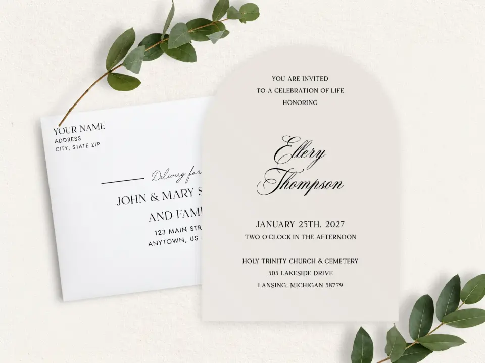 Front & Envelope