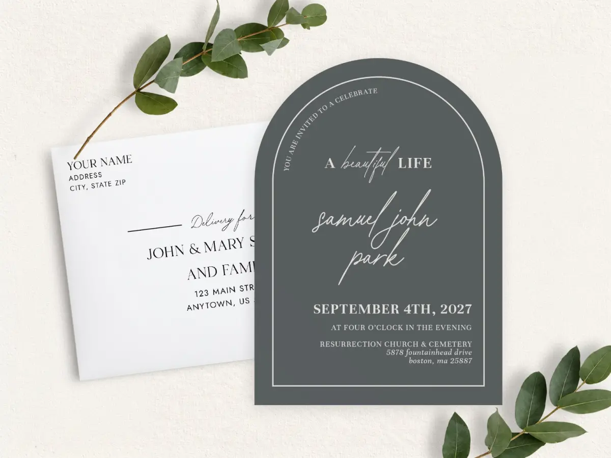 Front & Envelope
