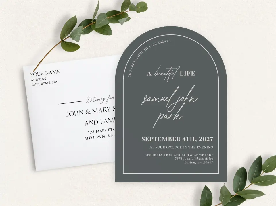 Front & Envelope