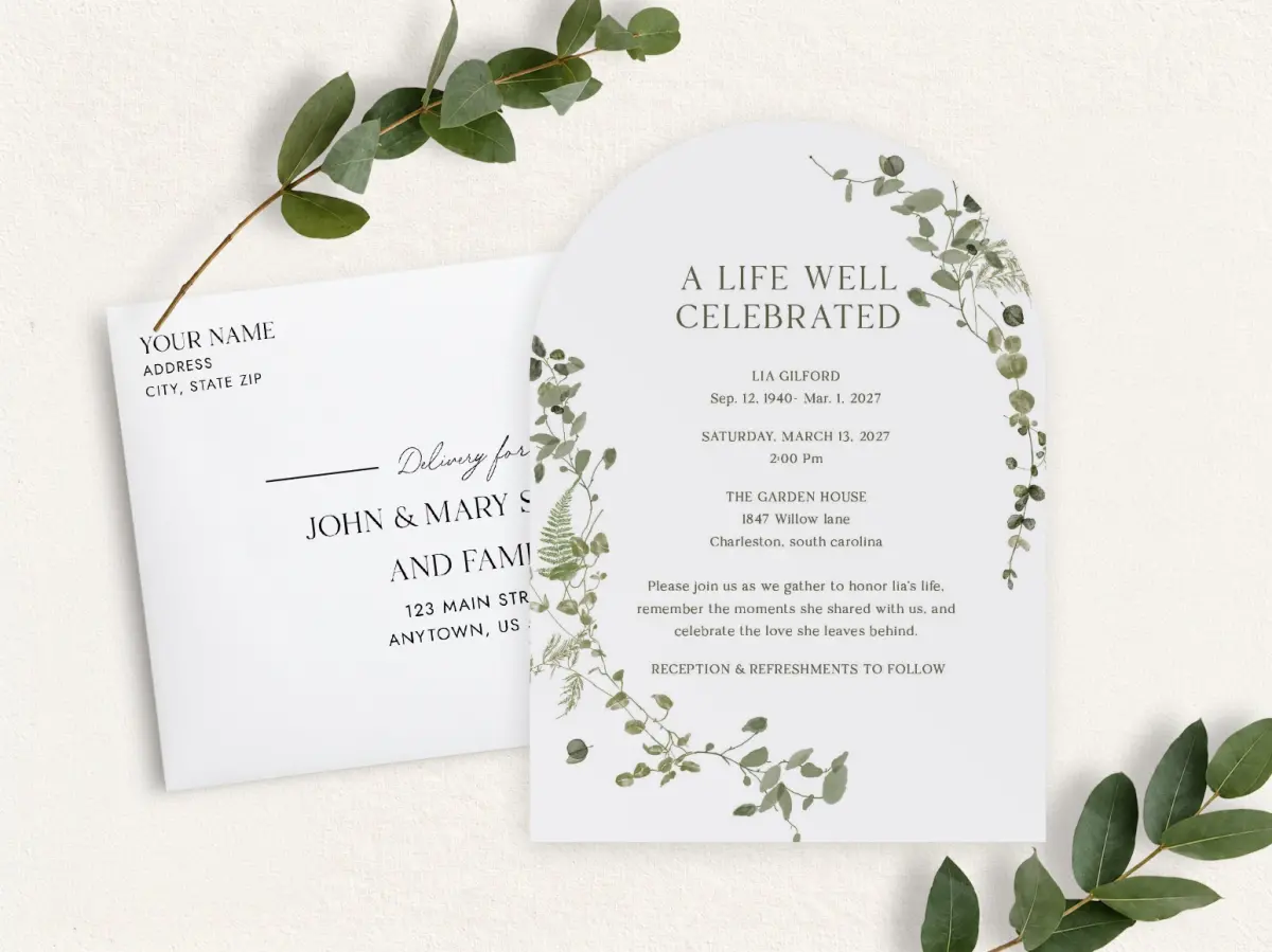 Front & Envelope