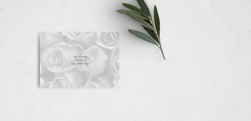 RSVP Postcard Mailing Side