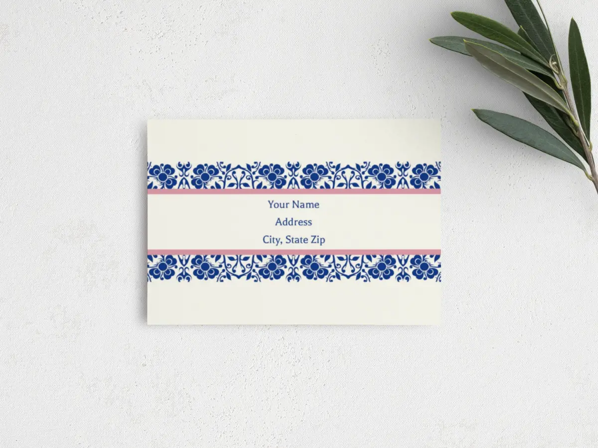 RSVP Postcard Mailing Side