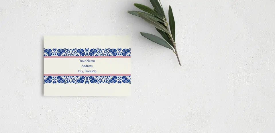 RSVP Postcard Mailing Side
