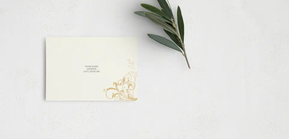 RSVP Postcard Mailing Side