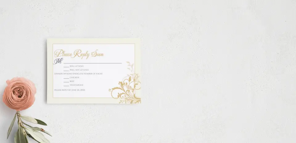 RSVP Postcard