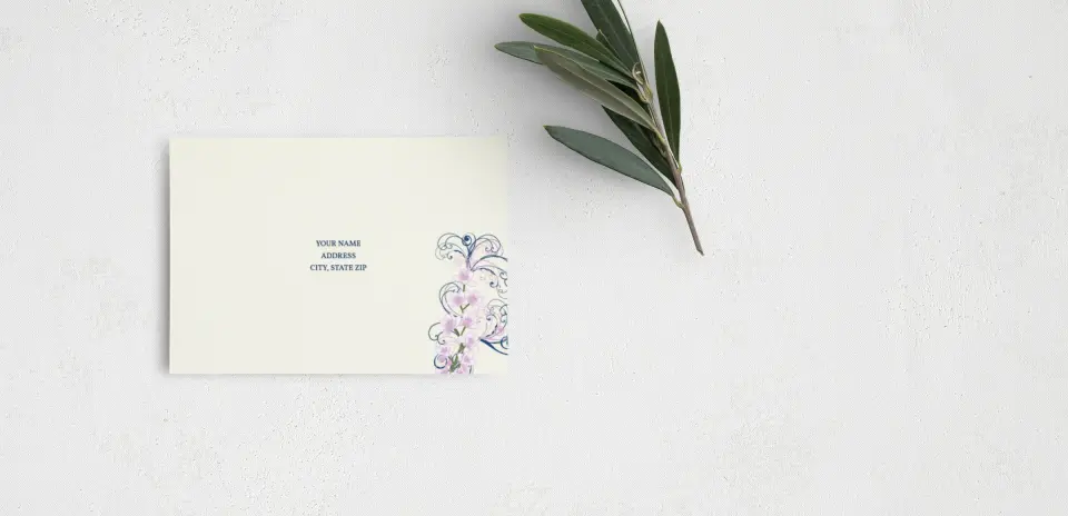 RSVP Postcard Mailing Side