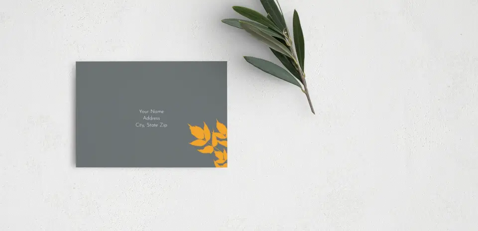 RSVP Postcard Mailing Side