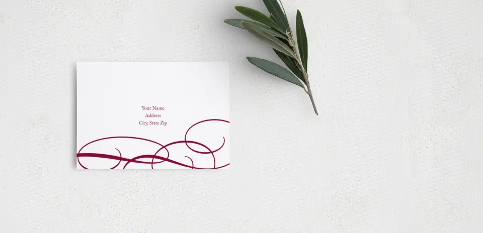 RSVP Postcard Mailing Side