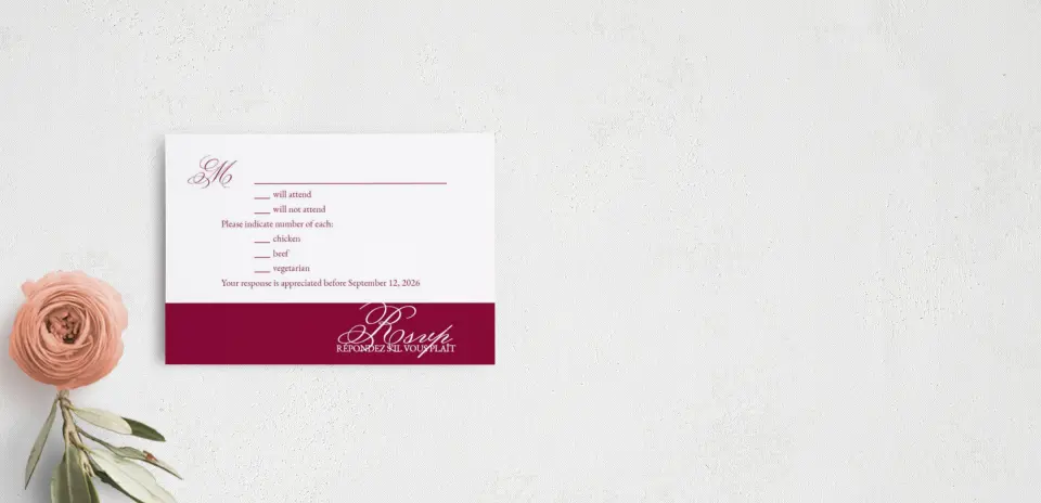 RSVP Postcard