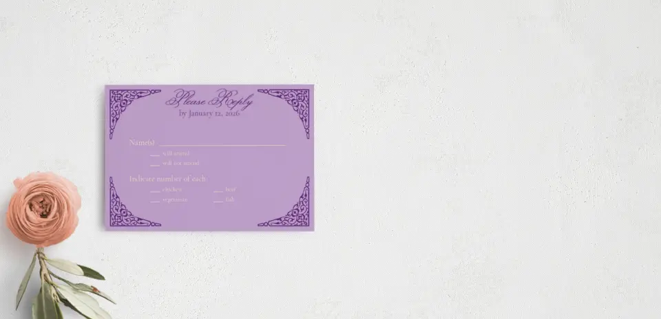 RSVP Postcard