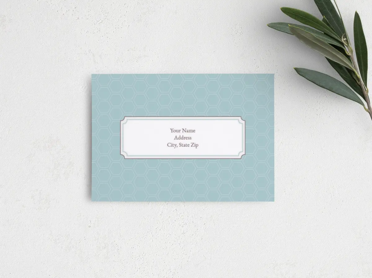 RSVP Postcard Mailing Side