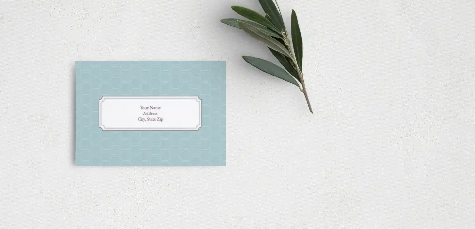 RSVP Postcard Mailing Side