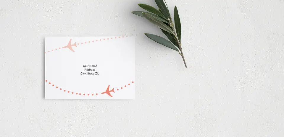 RSVP Postcard Mailing Side