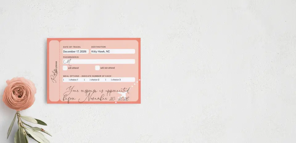 RSVP Postcard