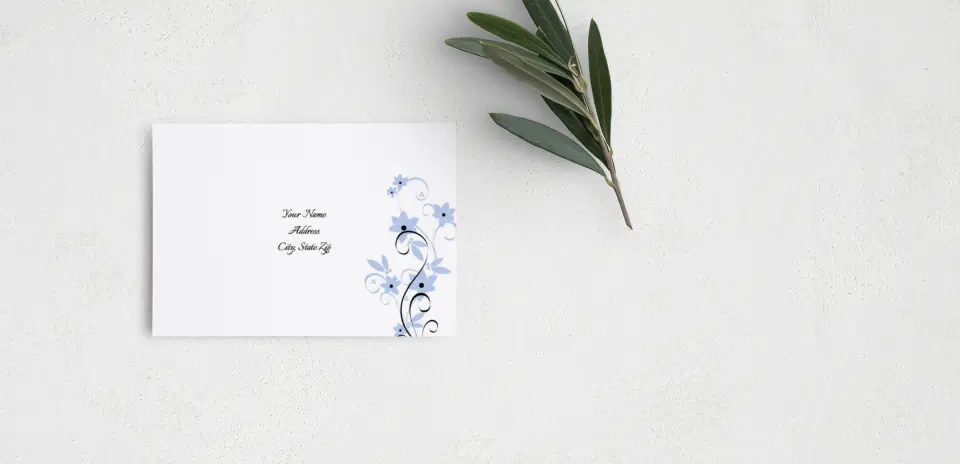 RSVP Postcard Mailing Side