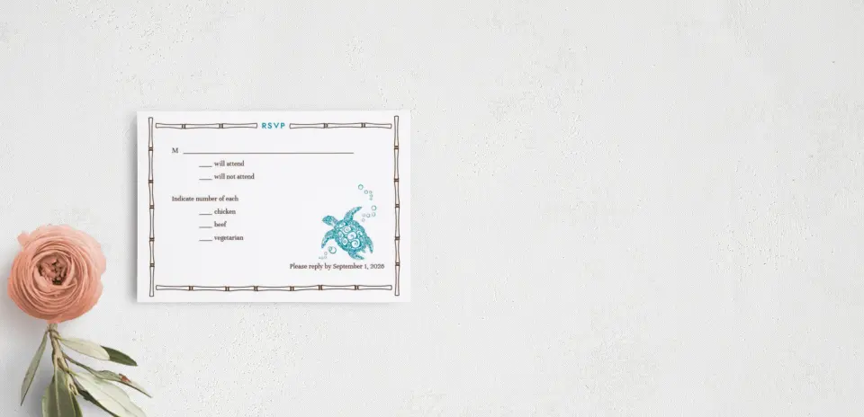 RSVP Postcard