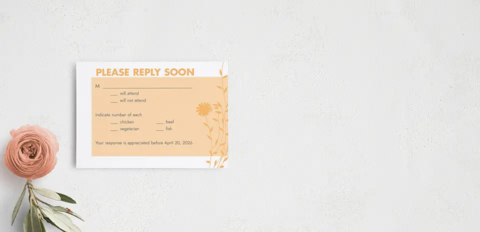 RSVP Postcard