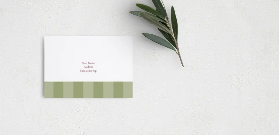 RSVP Postcard Mailing Side