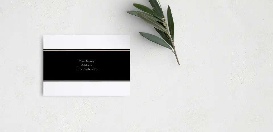 RSVP Postcard Mailing Side
