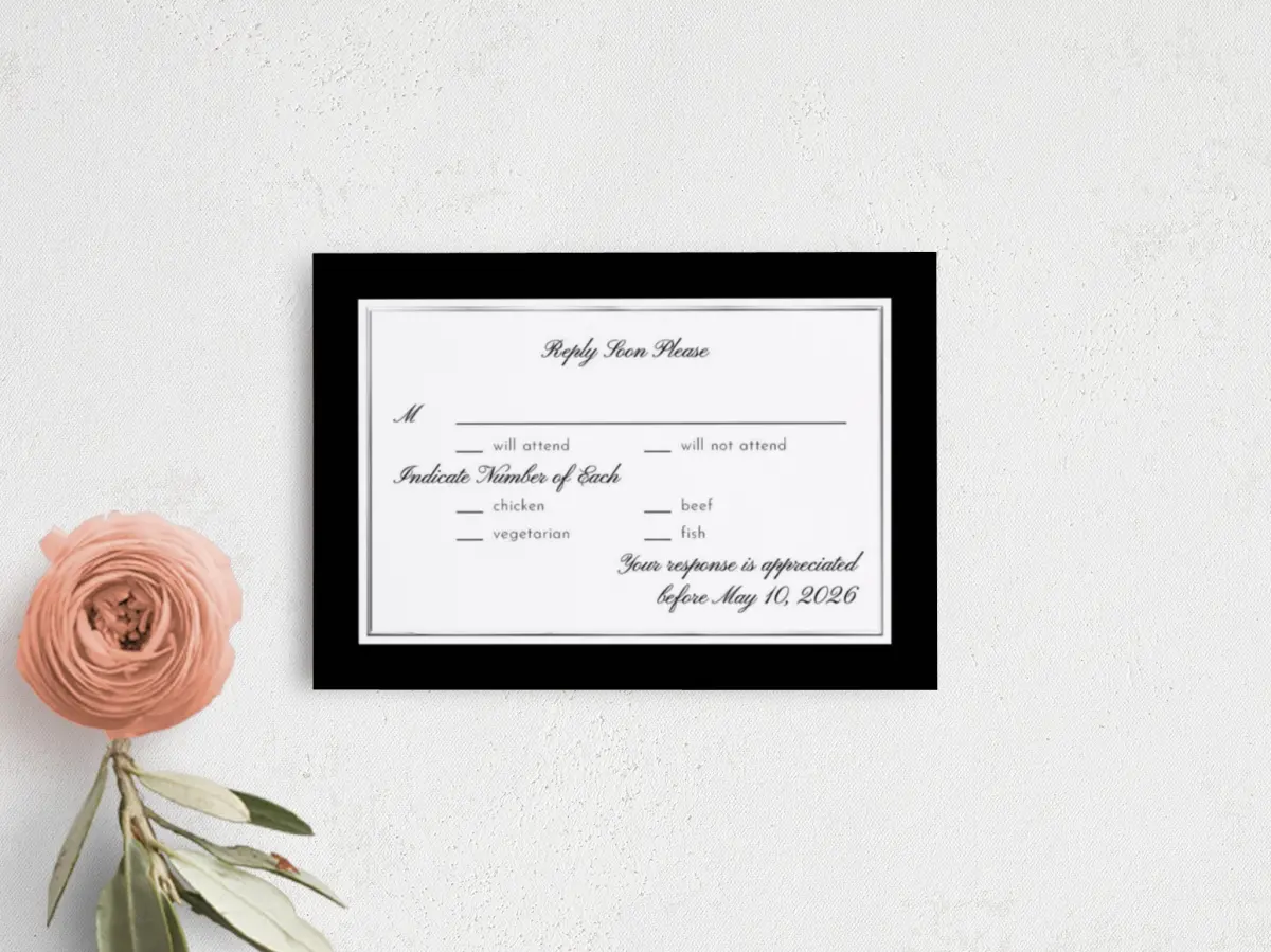RSVP Postcard