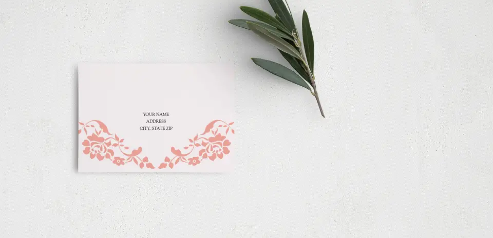 RSVP Postcard Mailing Side