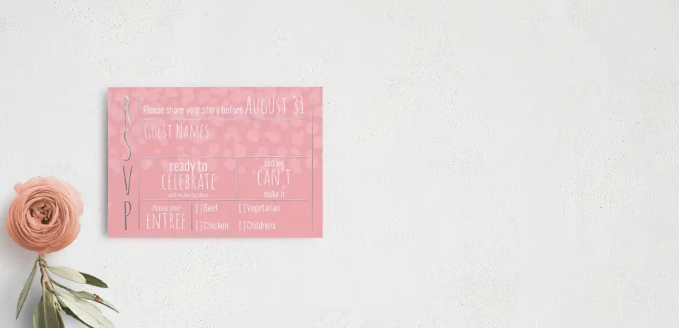 RSVP Postcard